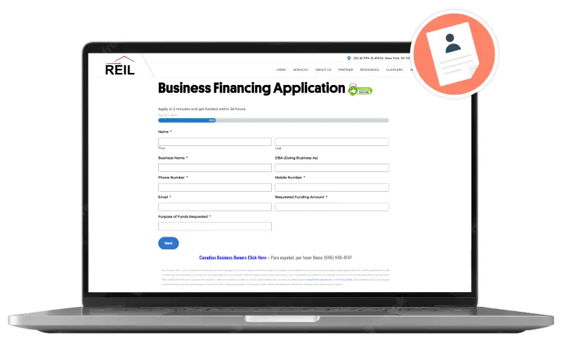 Merchant cash advance application process